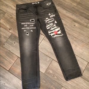 Men’s Gray Jeans